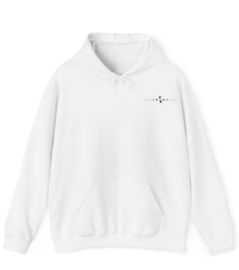 Pocketful of Moonbeams Hoodie in White