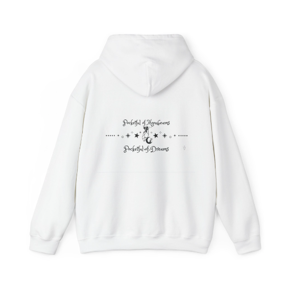 Pocketful of Moonbeams Hoodie in White