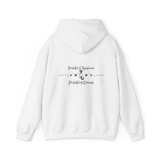 Pocketful of Moonbeams Hoodie in White