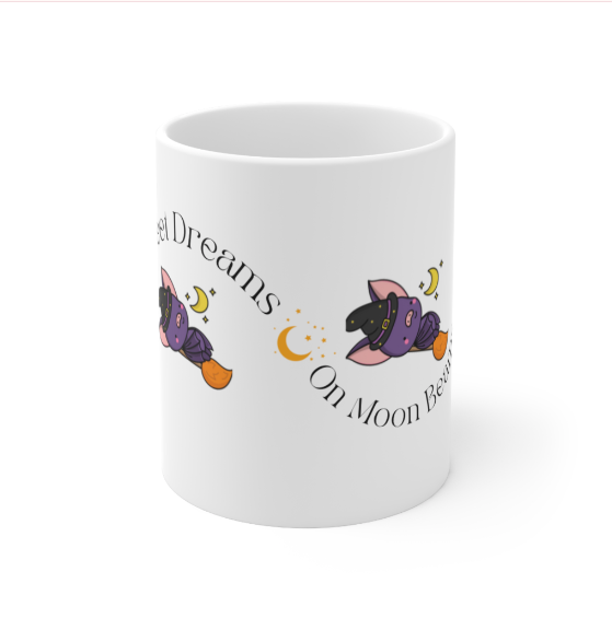 Sweet Dreams On Moonbeams Medium Mug