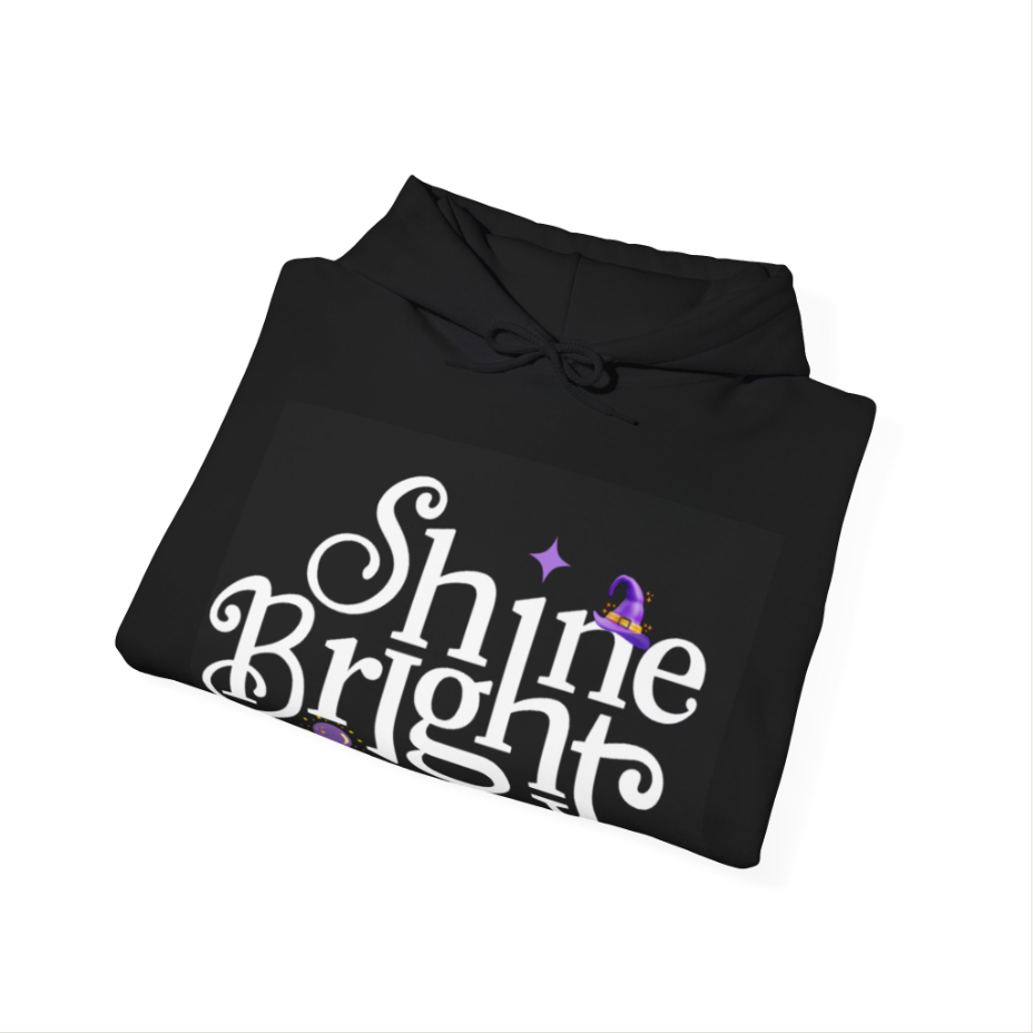 The Black Shine Bright Hoodie